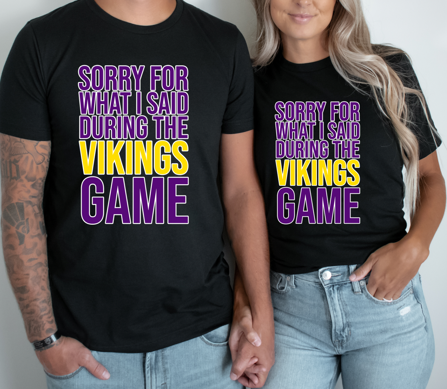 Vikings Sorry for What I Said Color