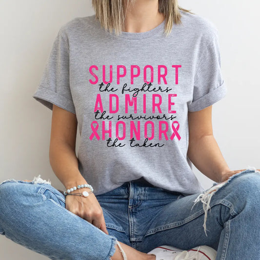 Support Admire Honor Distressed Duo Color