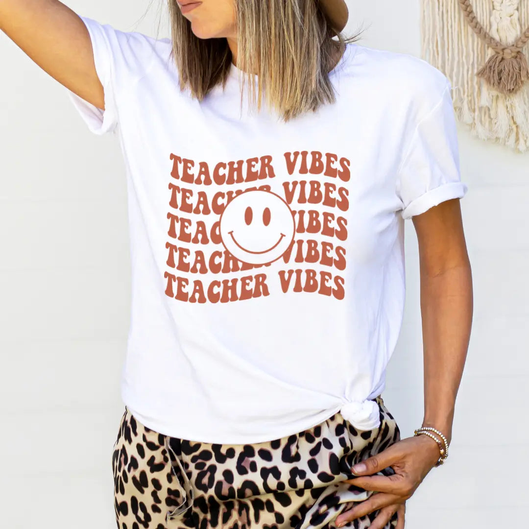 Teacher Vibes Smiley