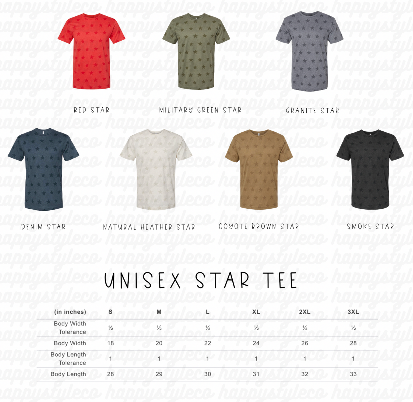 Unisex Star Tee