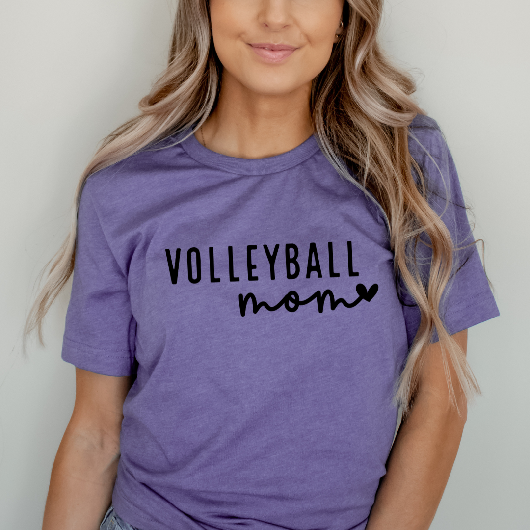 Volleyball Mom Heart