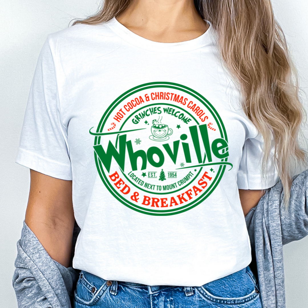 Whoville Bed and Breakfast Circle Colored
